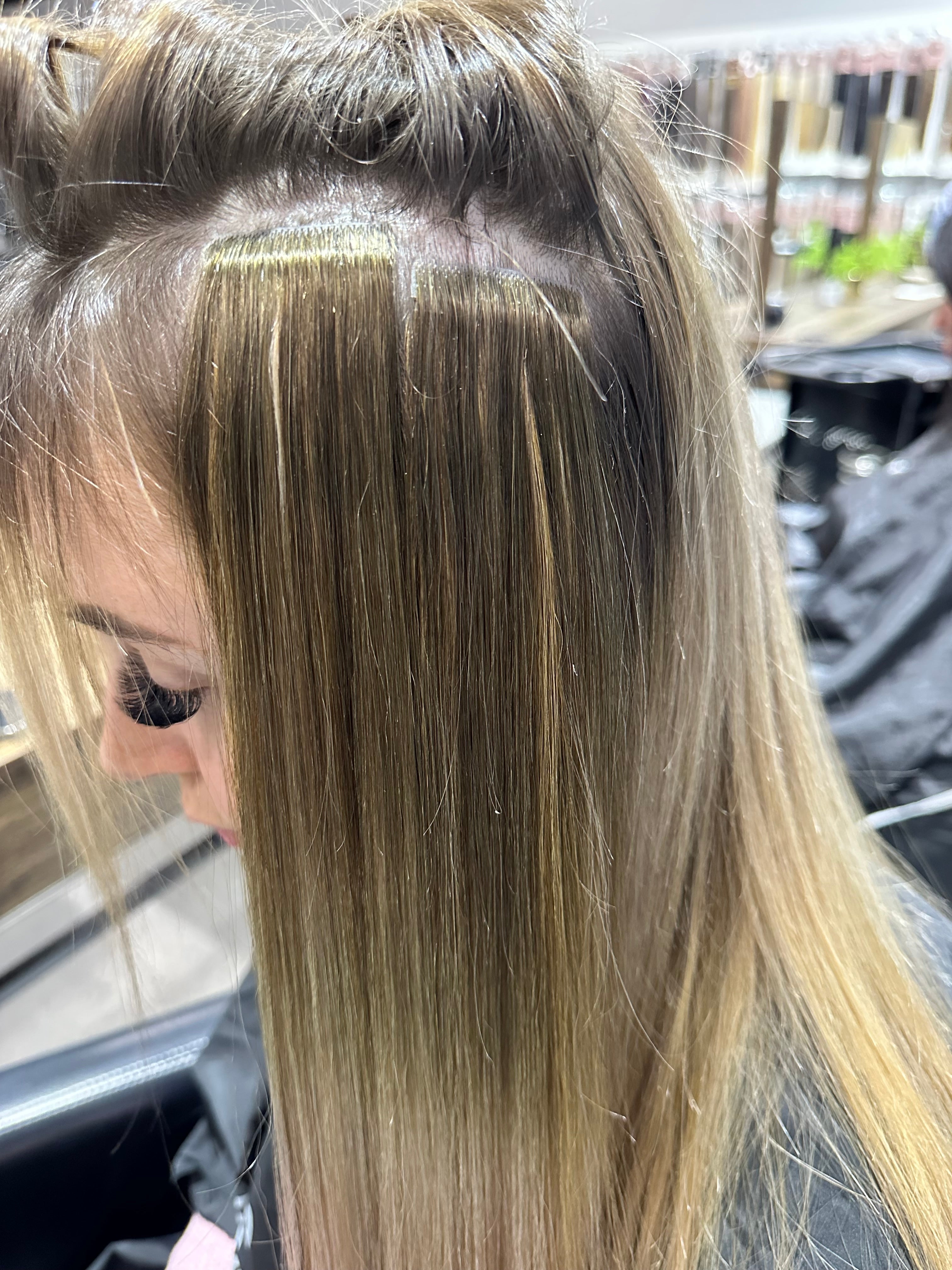 Tape in shop extensions ombre