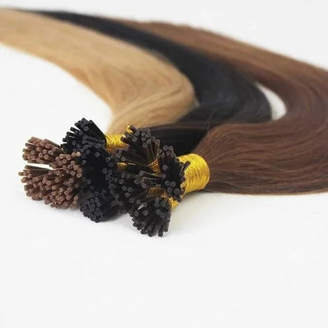 ITIP 20"  MICRO BEAD HAIR EXTENSIONS BROWN