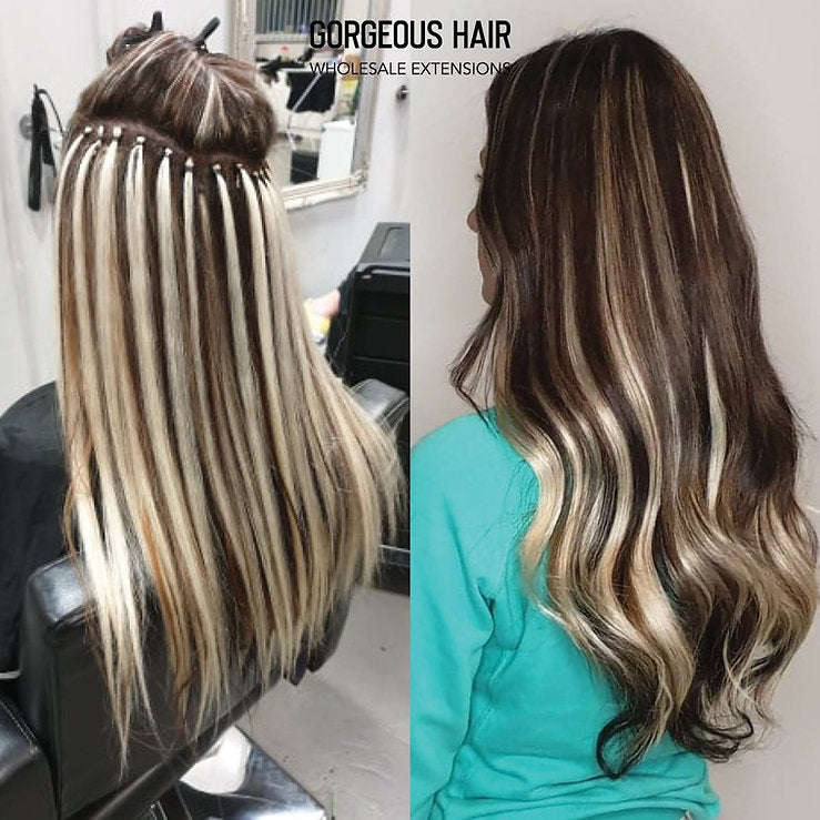 ITIP 20" MICRO BEAD HAIR EXTENSIONS BLONDES