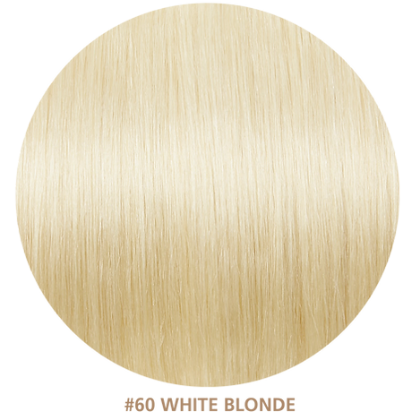 CLIP-IN 20" HAIR EXTENSIONS - WHITE BLONDE