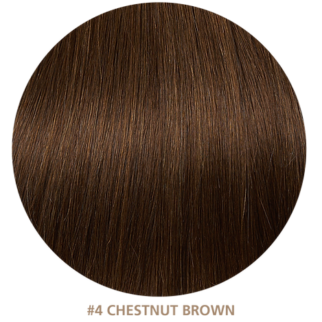 CLIP-IN 26" HAIR EXTENSIONS - CHESTNUT BROWN