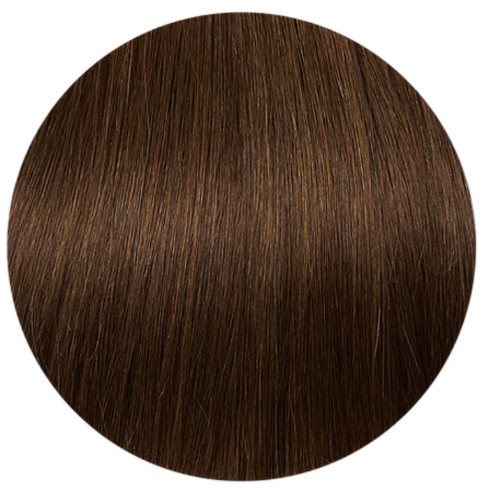 CLIP-IN 24" HAIR EXTENSIONS  - BROWNS