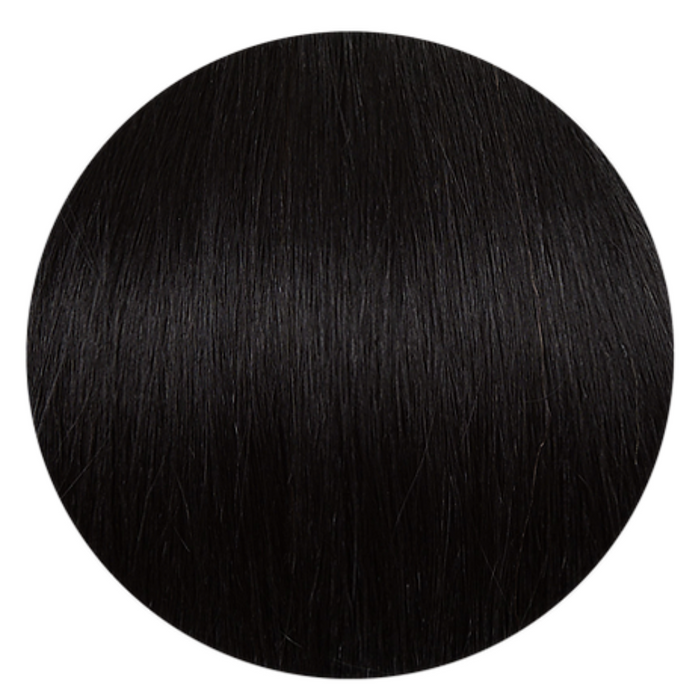 TAPE 20" HAIR EXTENSIONS JET BLACK